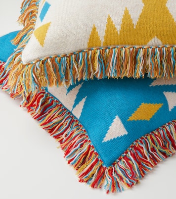 Icon jacquard wool cushion | Alanui
