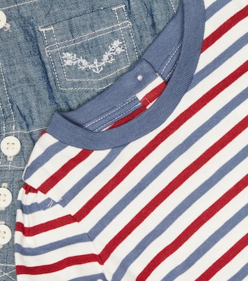 Baby - Abito in chambray e top in cotone a righe | Polo Ralph Lauren Kids