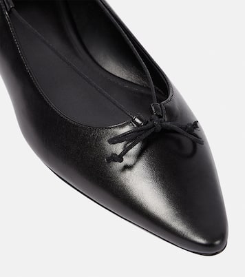 Claudette Bow leather ballet flats | The Row