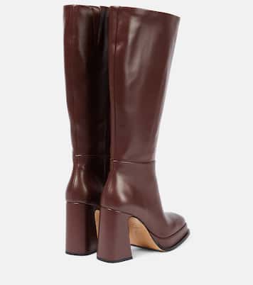 Botas altas Begonia de piel | Souliers Martinez