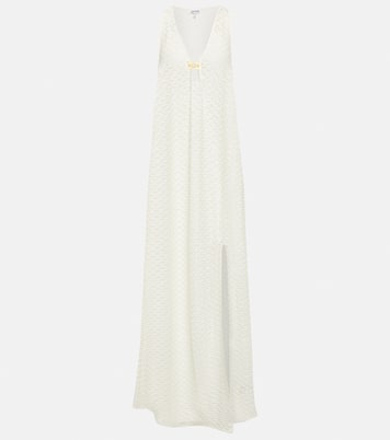 Maxikleid aus Spitze | Ganni