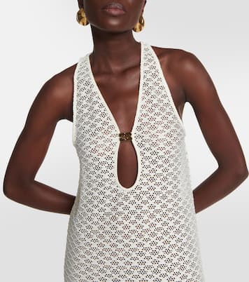 Maxikleid aus Spitze | Ganni