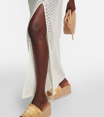 Maxikleid aus Spitze | Ganni