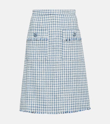 Minigonna a vita alta con stampa pied-de-poule | Etro