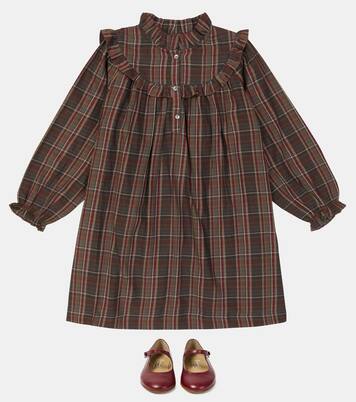 Abito Tish in cotone a quadri | Bonpoint