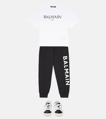 Jogginghose aus Baumwoll-Jersey | Balmain Kids