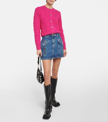 Minifalda Racer en denim | Re/Done