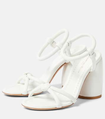 Sandalen Cassis 95 aus Leder | Gianvito Rossi