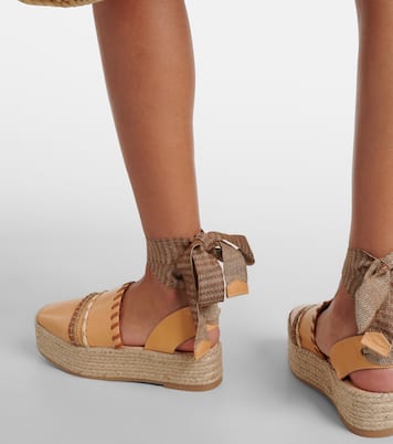 Espadrillas in pelle con platform | Ulla Johnson