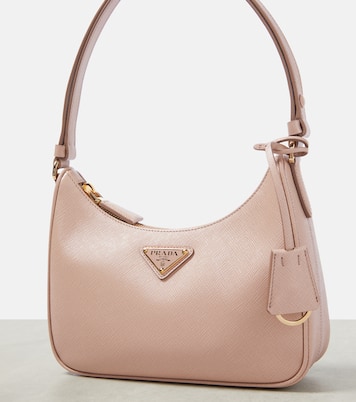 Schultertasche Re-Edition Mini aus Leder | Prada