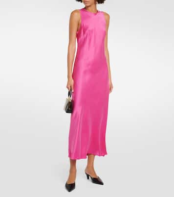 Maxikleid Valencia aus Seide | Asceno