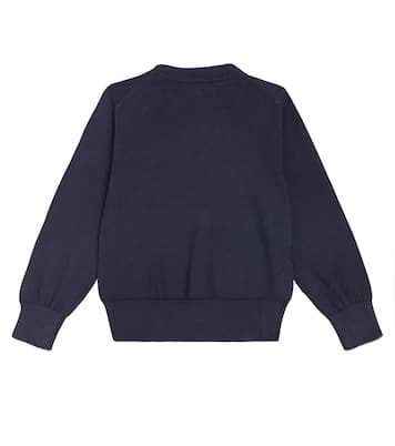 Pullover in cotone con stampa | Brunello Cucinelli Kids