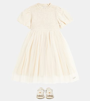 Abito Ambre rifinito con tulle | Donsje