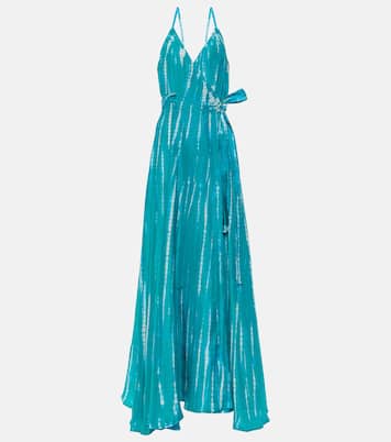 Wickelkleid aus Seide | Anna Kosturova