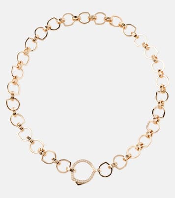 Collier Antifer en or rose 18 ct et diamants | Repossi