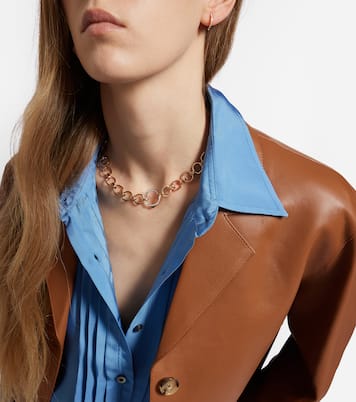 Collier Antifer en or rose 18 ct et diamants | Repossi