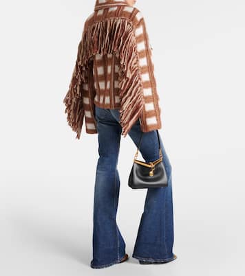Dizzy fringed checked jacquard jacket | Dorothee Schumacher