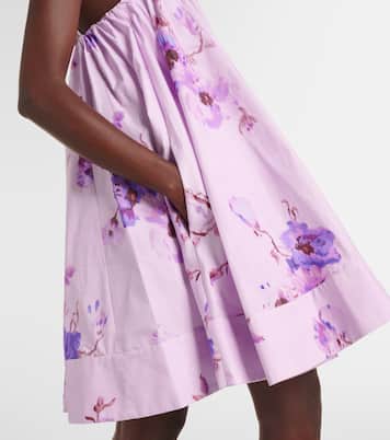 Lightburst floral cotton minidress | Zimmermann