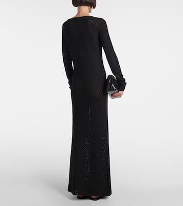 Robe longue en crochet | Toteme