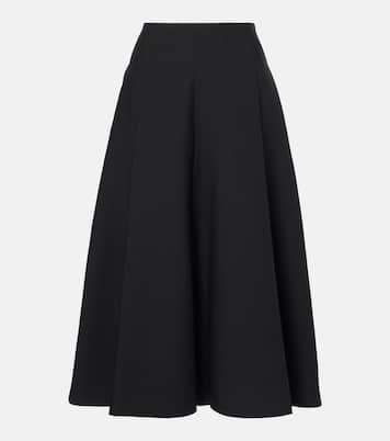 Falda midi de lana | Brunello Cucinelli