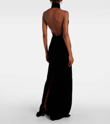 Verzierte Robe Armida aus Samt | Max Mara