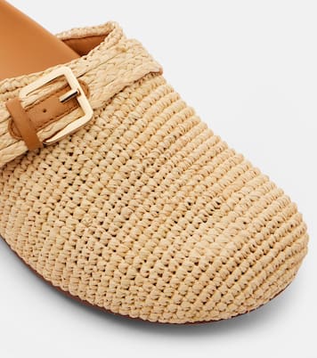 Mules Quinta en raphia  | Clergerie