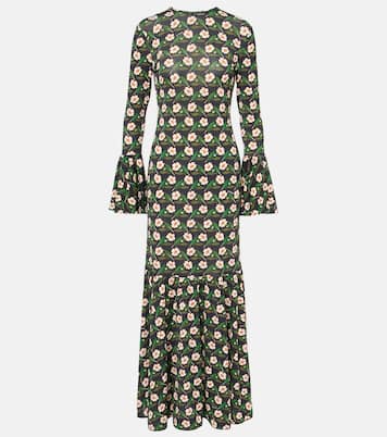 Robe longue Alba à fleurs | La DoubleJ