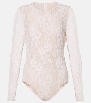 Body en dentelle à fleurs | Zimmermann