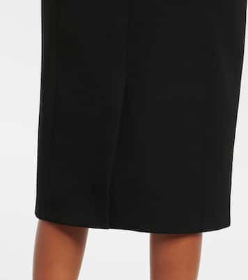 Midirock Hourglass aus Wolle | Balenciaga