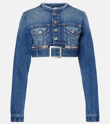 Veste raccourcie en jean | Jean Paul Gaultier