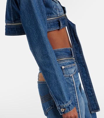 Veste raccourcie en jean | Jean Paul Gaultier