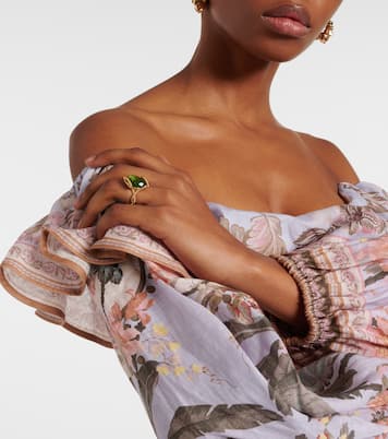 Anello Bloom bagnato in oro 12kt | Zimmermann