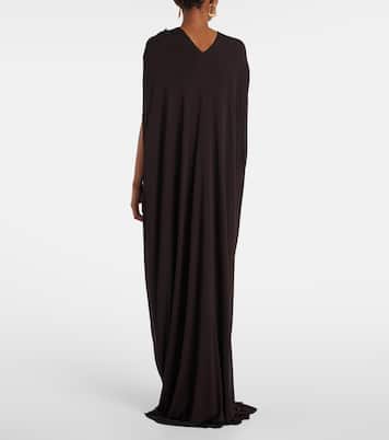 Robe longue en crêpe | Jil Sander