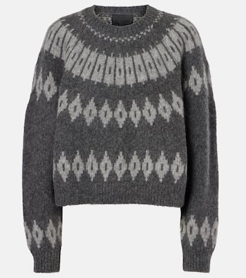 Arleth Fair Isle alpaca-blend sweater | Nili Lotan