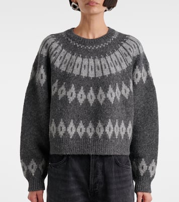 Arleth Fair Isle alpaca-blend sweater | Nili Lotan