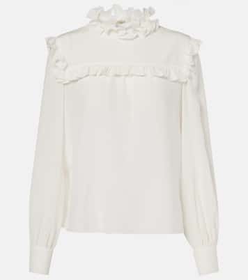 Camicia in seta crêpe de chine | Valentino