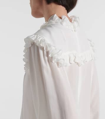 Camicia in seta crêpe de chine | Valentino