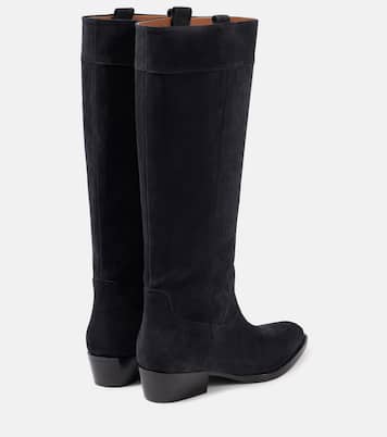 Bottines Helena 35 en daim | Paris Texas