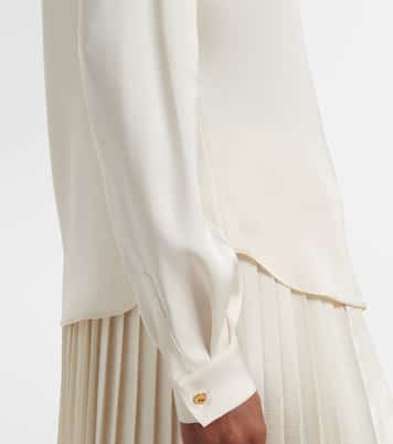 Camicia Ketty in raso di seta | Loro Piana