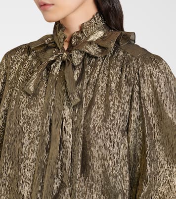 Blusa in misto seta con lamé | Chloé