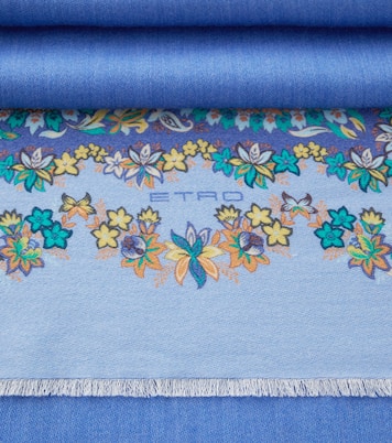 Iris wool throw | Etro