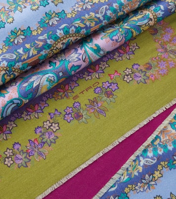 Iris wool throw | Etro