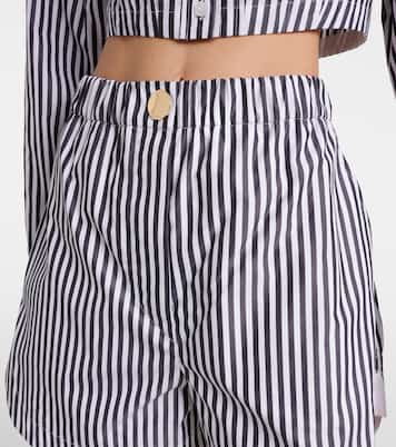 Muscari striped cotton shorts | Sportmax