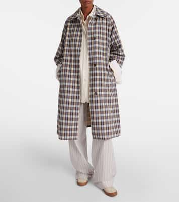 Trench Tavishina in seta e cotone | The Row