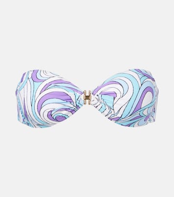Top bikini a fascia Istanbul con stampa | Melissa Odabash