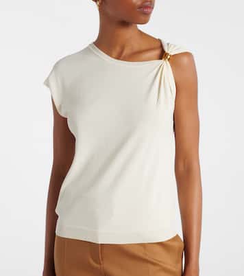 Asymmetrical jersey top | Altuzarra