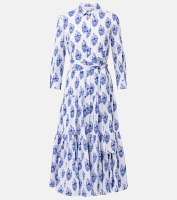Hemdblusenkleid aus einem Baumwollgemisch | Carolina Herrera