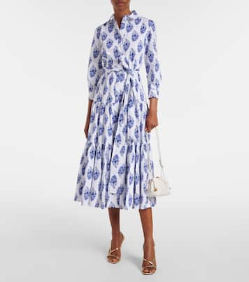 Hemdblusenkleid aus einem Baumwollgemisch | Carolina Herrera