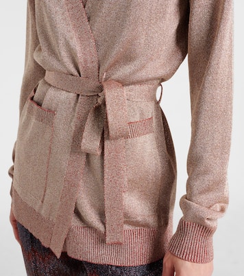 Cardigan con lamé e cintura | Missoni