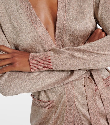 Cardigan cache-cœur en lamé | Missoni
